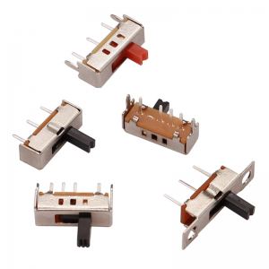 interruptor de slide ss13d07 solteiro-Linha quatro-Pin Micro Toggle Switch, interruptor vertical de alternância para aparelhos elétricos, 3, 4, 5 e 6 Posições Straning Switch