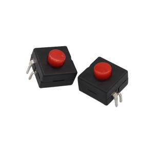 Pressione o interruptor HR12*12*9-2, interruptor de lanterna, LED dois-PIN PONERGILE