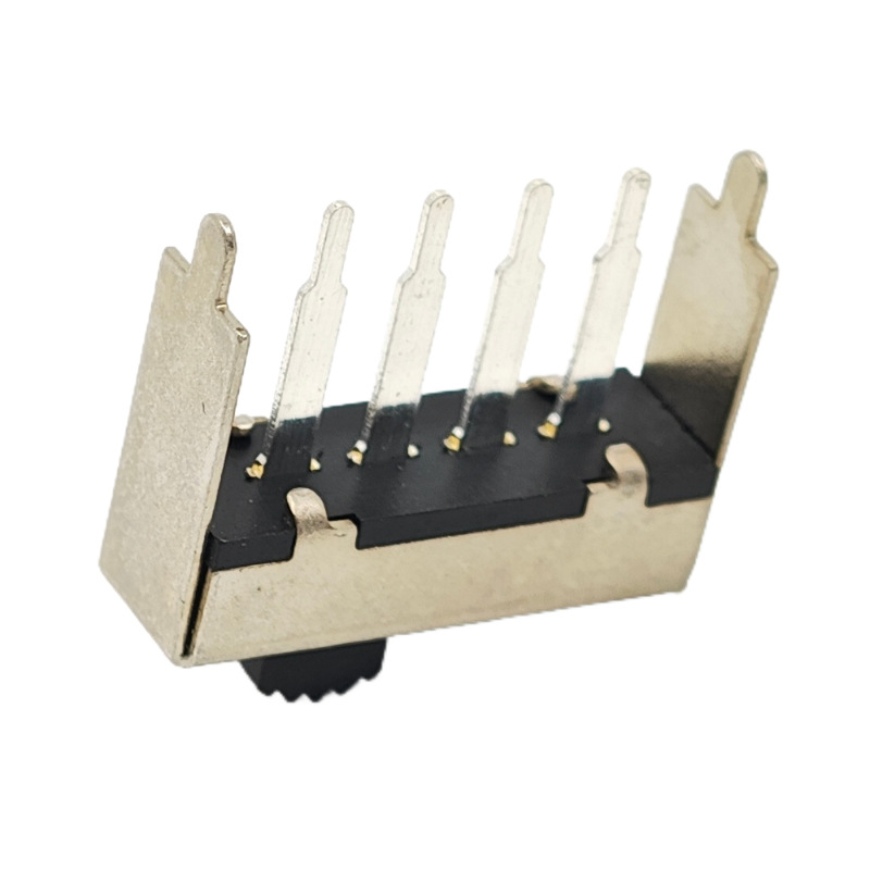 interruptor deslizante SS13H02 alto-interruptor de corrente 1P3T plugue vertical-Em